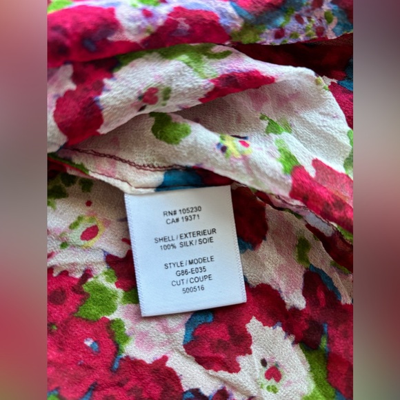 Equipment Silk Floral Blouse - Picture 3 of 5